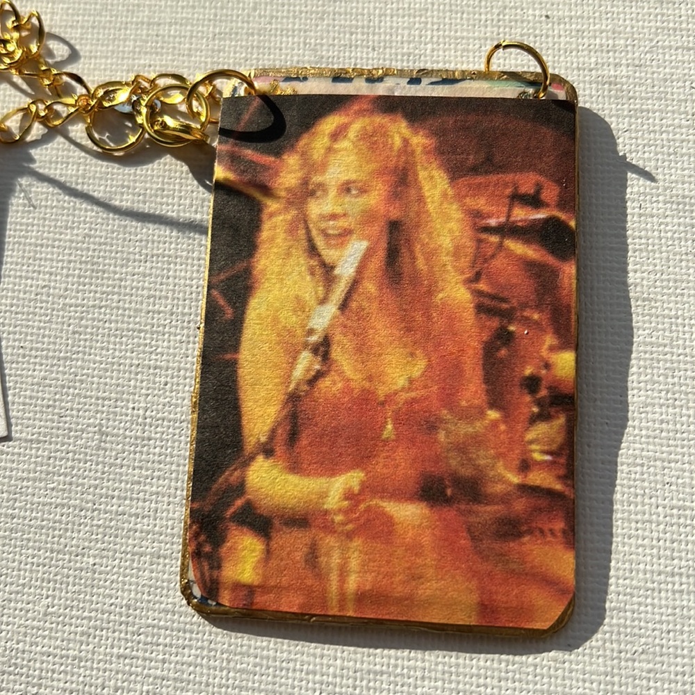 Stevie Nicks Brass Ornament